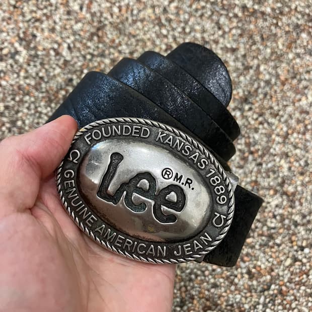 577 lee 리 버클 벨트