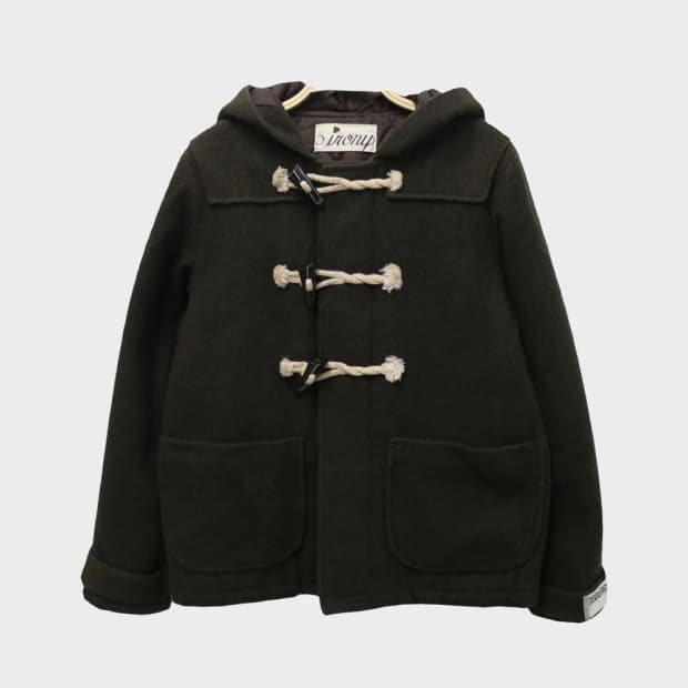 IRONY 숏 울 혼방 떡볶이 코트 63592