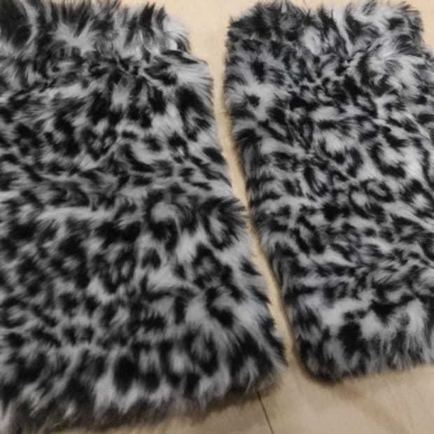 오네갸루 빈티지 레그워머 호피레오파드 그런지페어리 긱시크y2k캐캬체핀터깔