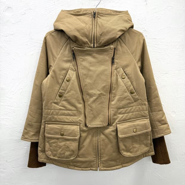 JPN 프론트 플랩 점퍼