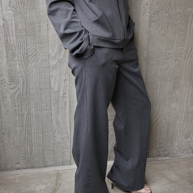 mudule lounge pants deep grey 3사이즈