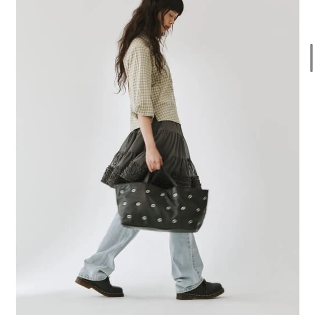 플리즈프로젝트 아일렛 쇼퍼백 토트백