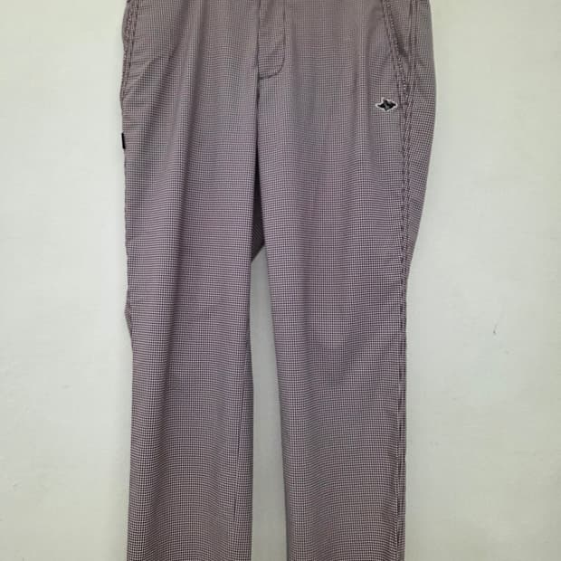 파리게이츠 체크 패턴 골프바지 4사이즈