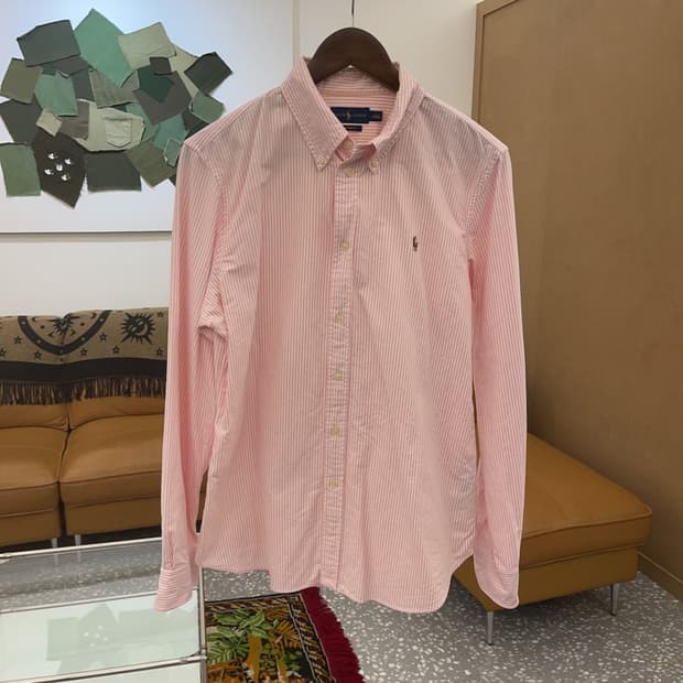 폴로 랄프로렌 멀티포니 스트라이프 긴팔 셔츠 100 C06244