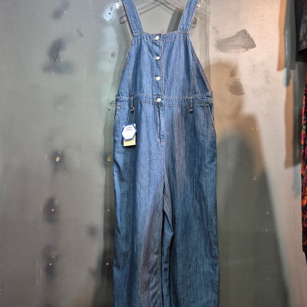 브릴  데님 멜빵 바지 88