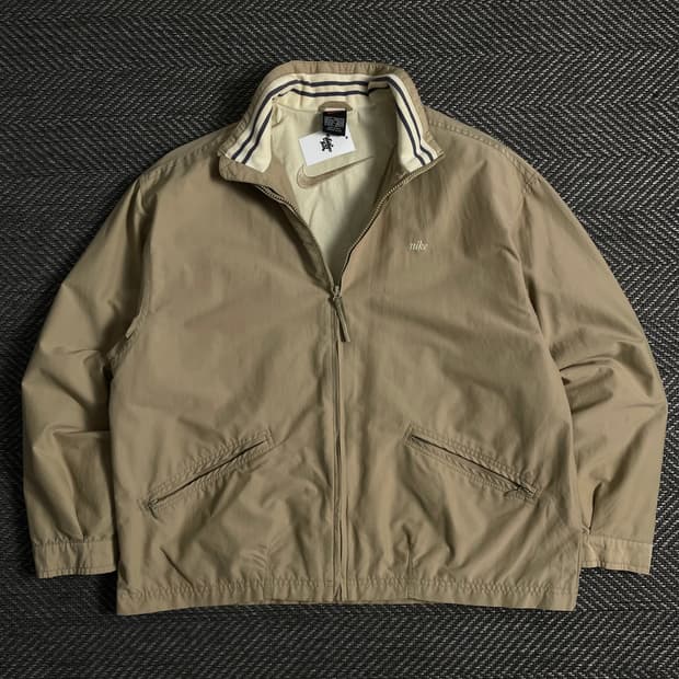 00s 나이키 올드스쿨 아치로고 미니멀 바람막이o 3732