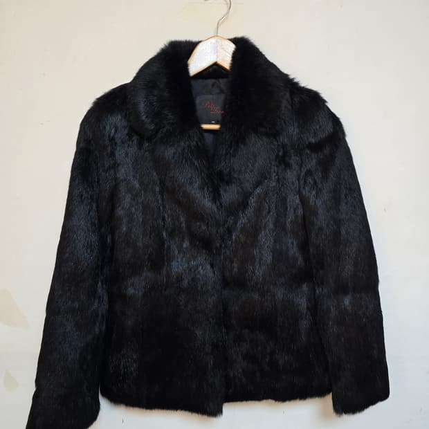 여성 숏 밍크 자켓 55 (새상품)