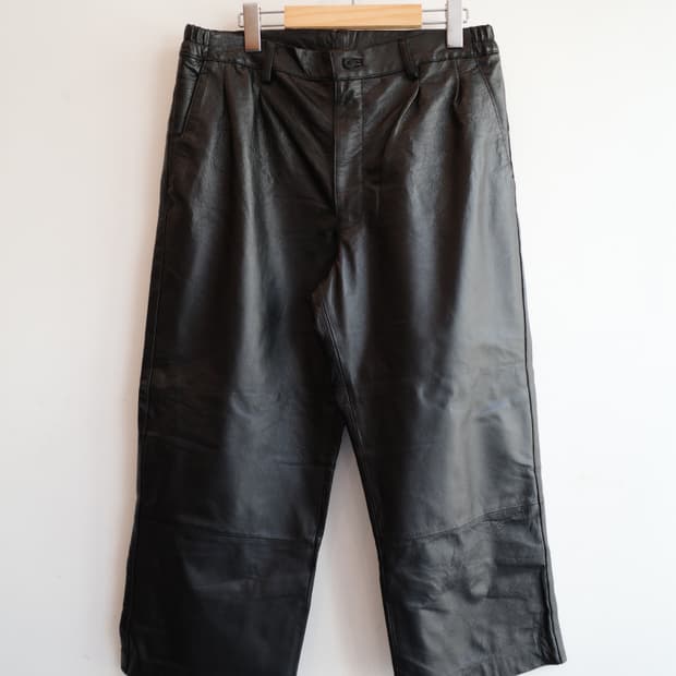 Japan brand 리얼레더 팬츠 (31~34인치)
