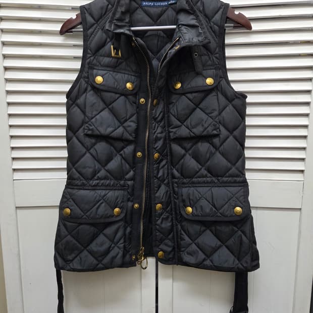 폴로 랄프로렌 덕다운 퀼팅 베스트