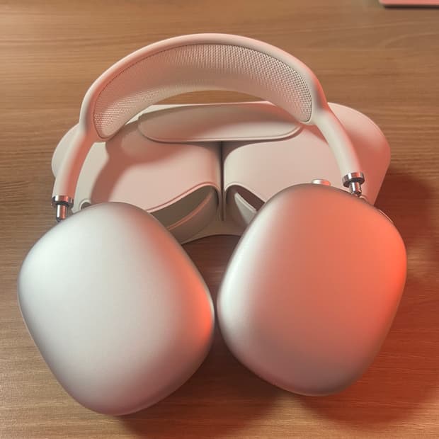 애플 에어팟맥스 스타라이트(거의 새제품)