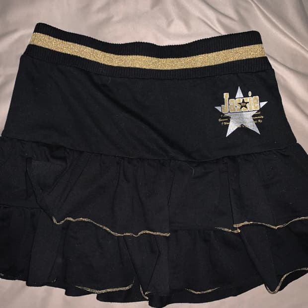 y2k 검골 캉캉 밴딩 스커트