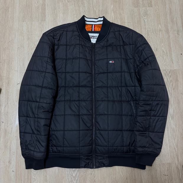 타미힐피거 남성 미니로고 퀼팅 경량패딩 XXL/110 