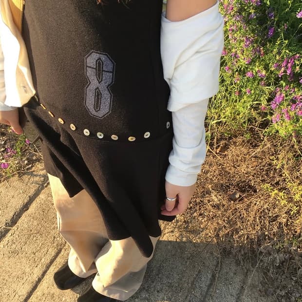 밀로우먼 니트 원피스