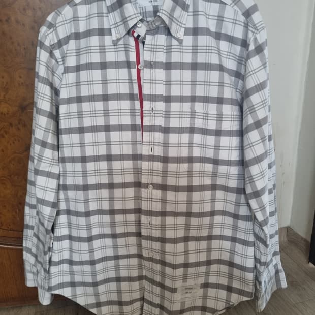 톰브라운 체크셔츠.  S