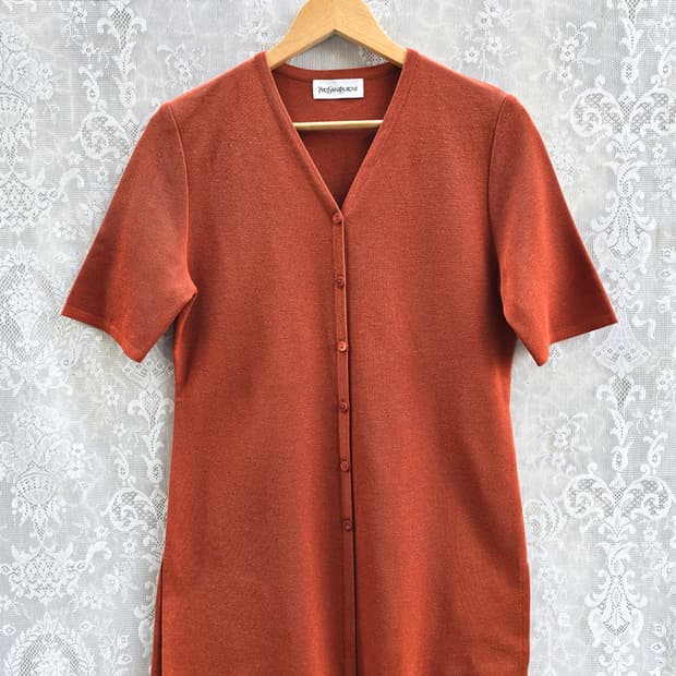 입생로랑 빈티지 반팔니트