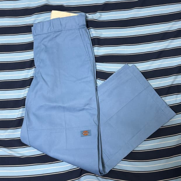 Dickies sky blue work pants 28x30