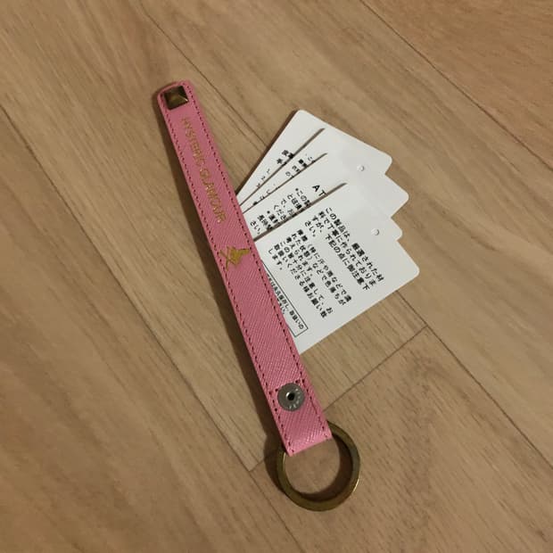 히스테릭글래머 레더 스컬 키체인 키링