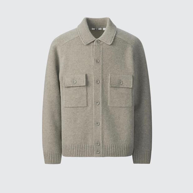 [100] 유니클로 U 르메르 램스울 카디건 