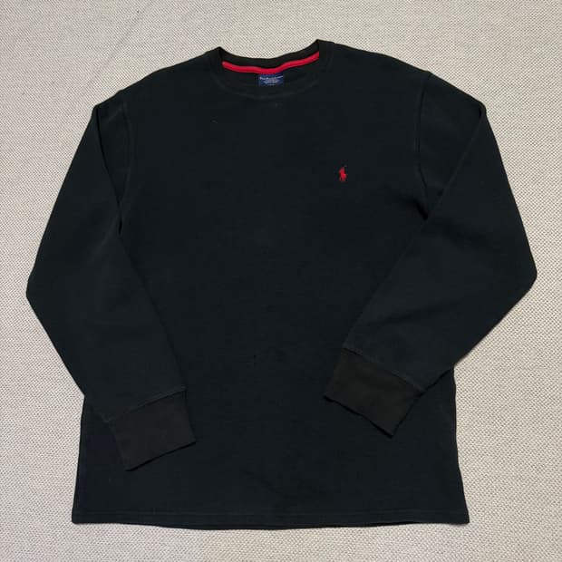 폴로 랄프로렌 와플 롱슬리브