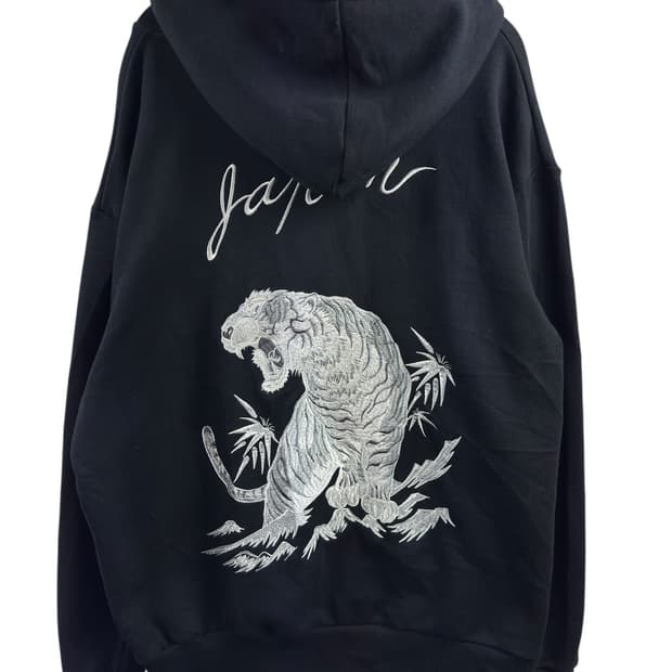 JPN 오리엔탈 호랑이 자수 후드1567
