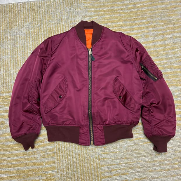 90s usa 밀리터리 빈티니 ma-1 자켓