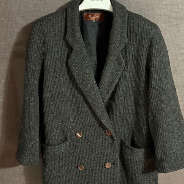 Moupetit 두께감있는 회색 자켓 JAPAN