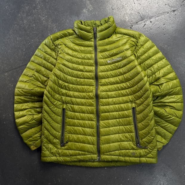 100 콜럼비아 경량패딩