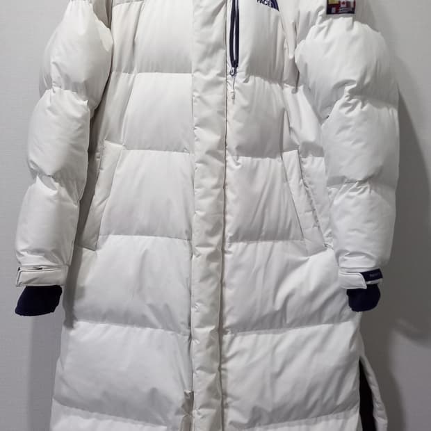 노스페이스 오리털 덕다운 롱패딩 105/XL