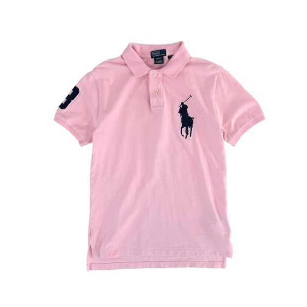 폴로 빅포니 핑크 카라티 (woman m)