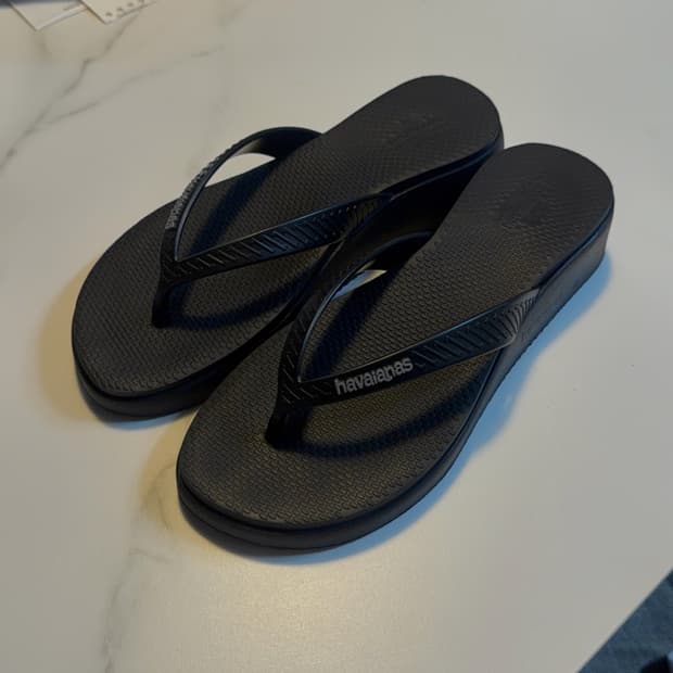 Havaianas X Zara 플랫폼 샌달