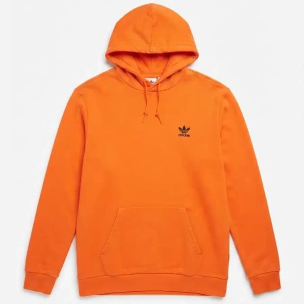 아디다스 오렌지 후드티 2XL