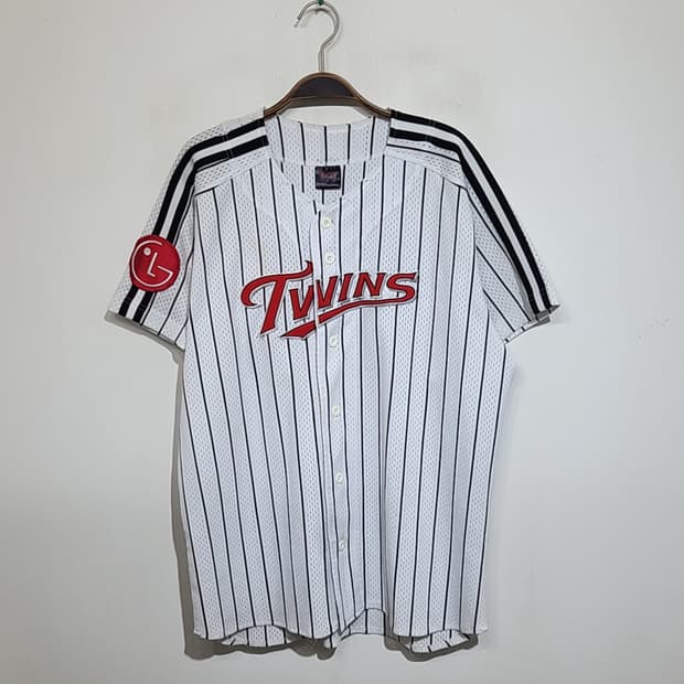 (XL) 엘지트윈스 야구져지 반팔 LG 프로야구 노마킹 유니폼 