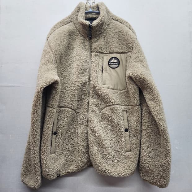 디스커버리 빅포켓/사이드포켓 로고와펜 뽀글이 95(L)