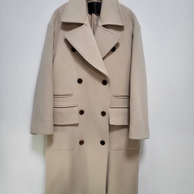 개이득!가성비!YVZ 캐시미어 울 더블 롱코트 FREE새제품