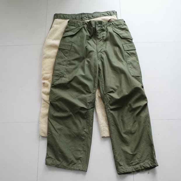 50s [데드스탁] 오리지널 미군 M51 필드팬츠 & 울라이너 풀세트