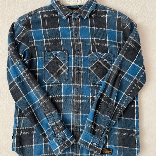 네이버후드 17fw 럼버 셔츠