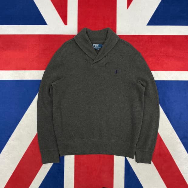 폴로 숄카라 맨투맨 L 