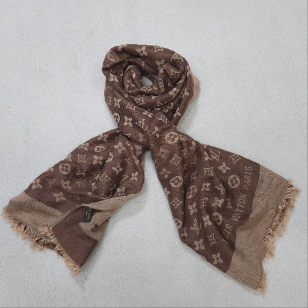 정품 루이비통 모노그램 머플러