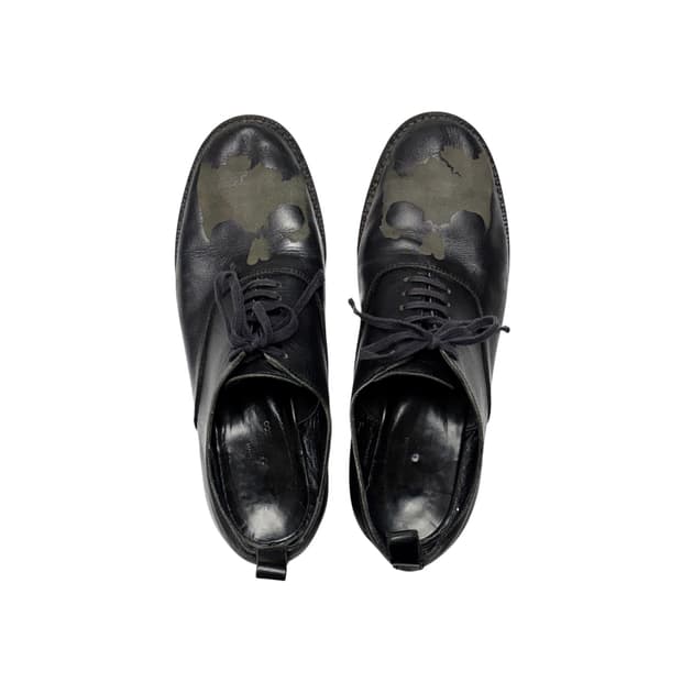 skull dress shoes