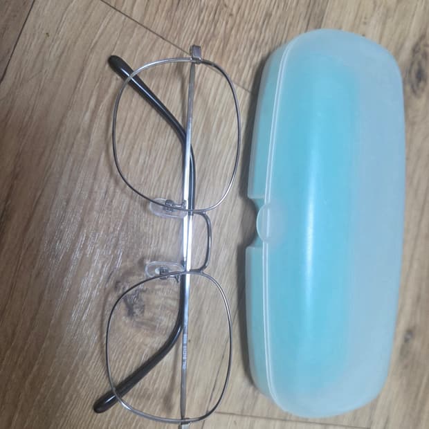 메탈 안경테 미사용