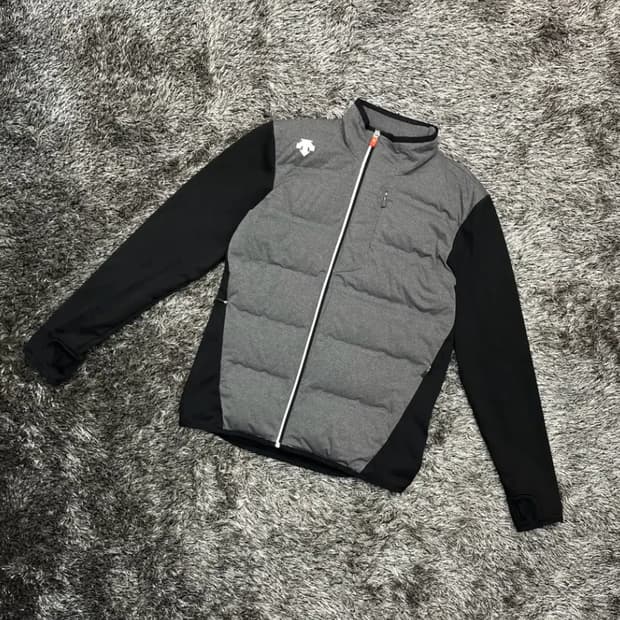 데상트 남성 덕다운 하이브리드 집업 (100)