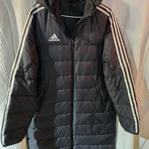 아디다스 오리털 롱패딩