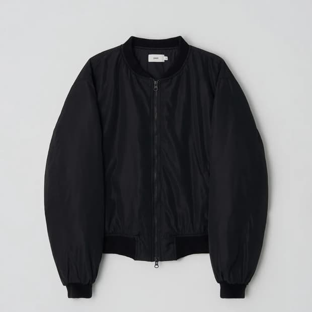 파세르 90S 크롭 MA-1 [블랙]