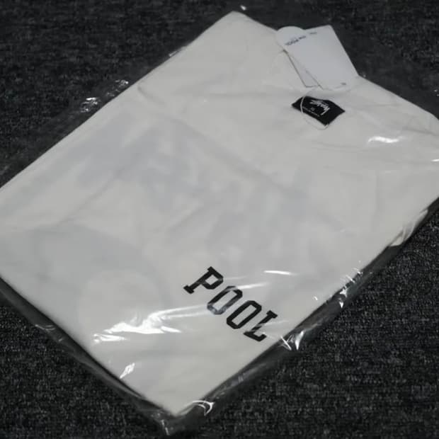 (XL) 더 풀 신주쿠 X 스투시 에잇볼 티 2015