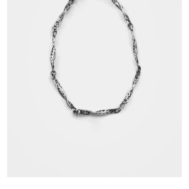 유스 팔찌 Twisted Bar Chain Bracelet