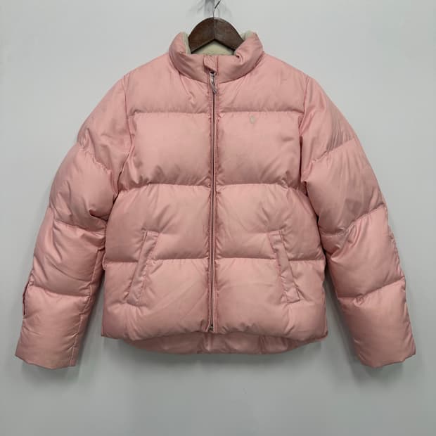 폴로 핑크 패딩 