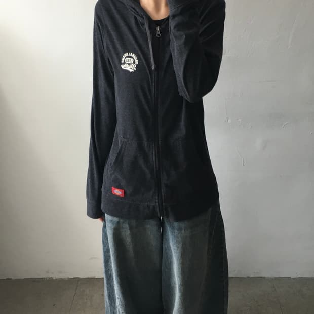 디키즈 가슴로고 후드집업