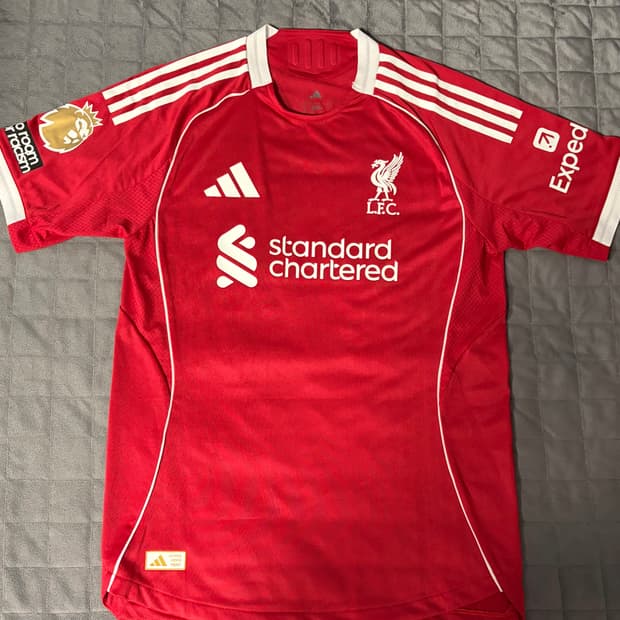 25/26 리버풀 홈 어센틱 유니폼