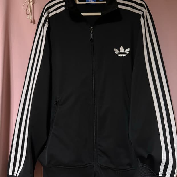 아디다스져지 아디다스 블랙 파이어버드 트랙탑 집업 불꽃져지 아디다스110