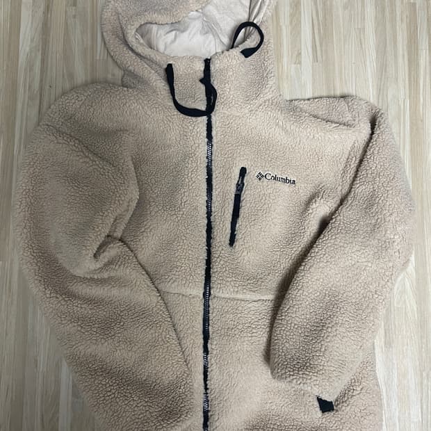 컬럼비아 후리스 후드 자켓